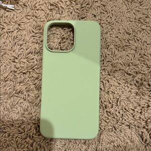 Green Silicone Phone Case